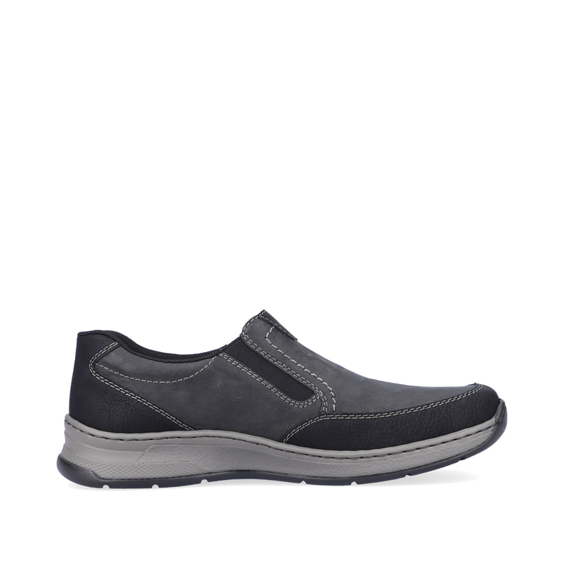 Rieker Artikelnummer 14362-00 Rieker Herren Slipper asphaltschwarz Rabatte dieses Monats