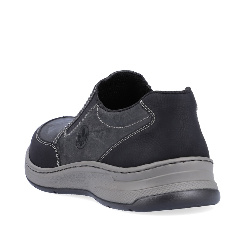 Rieker Artikelnummer 14362-00 Rieker Herren Slipper asphaltschwarz Rabatte dieses Monats