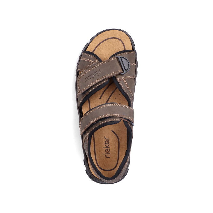 Rieker Artikelnummer 25051-27 Rieker Herren Trekkingsandalen espressobraun 2025