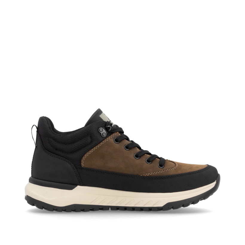 Rieker Artikelnummer U0173-22 Rieker Herren Schnürstiefel nougatbraun-schwarz Online