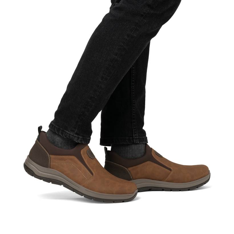 Rieker Artikelnummer 03650-24 Rieker Herren Slipper nougatbraun Meist gekauft
