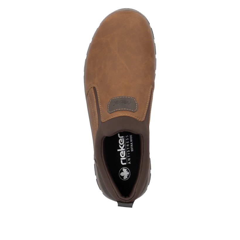 Rieker Artikelnummer 03650-24 Rieker Herren Slipper nougatbraun Meist gekauft