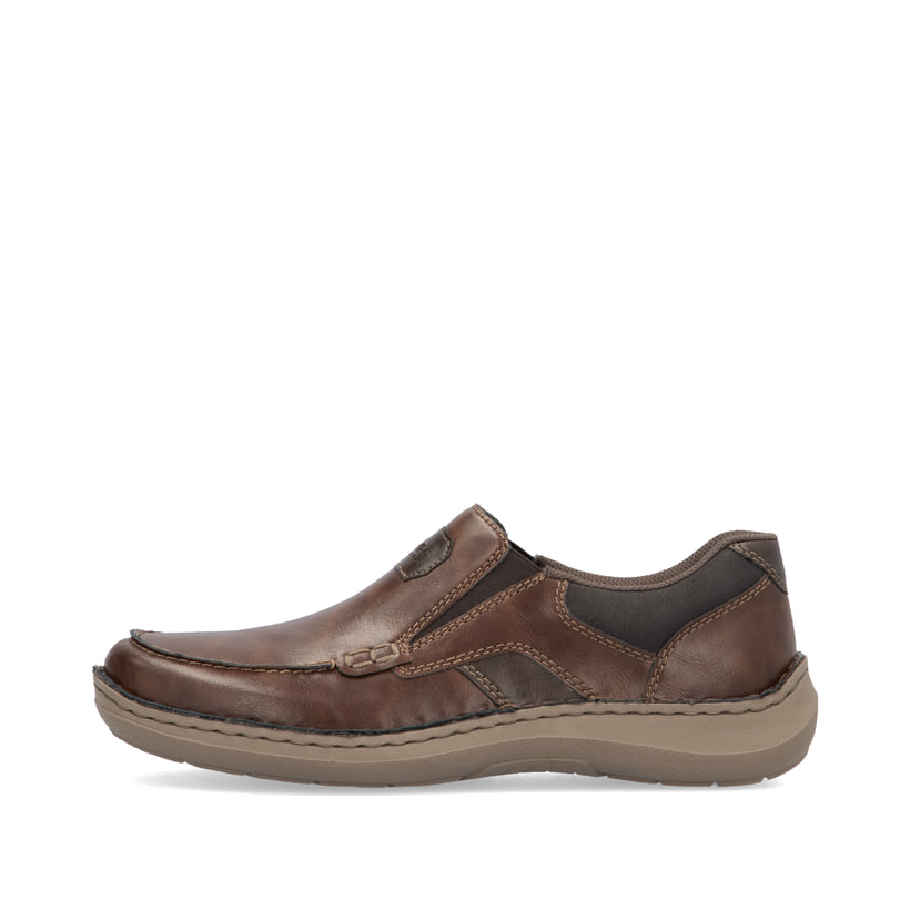 Rieker Artikelnummer 03092-24 Rieker Herren Slipper kaffeebraun