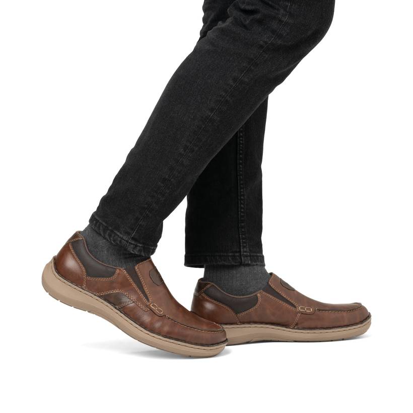 Rieker Artikelnummer 03092-24 Rieker Herren Slipper kaffeebraun Blitzverkäufe