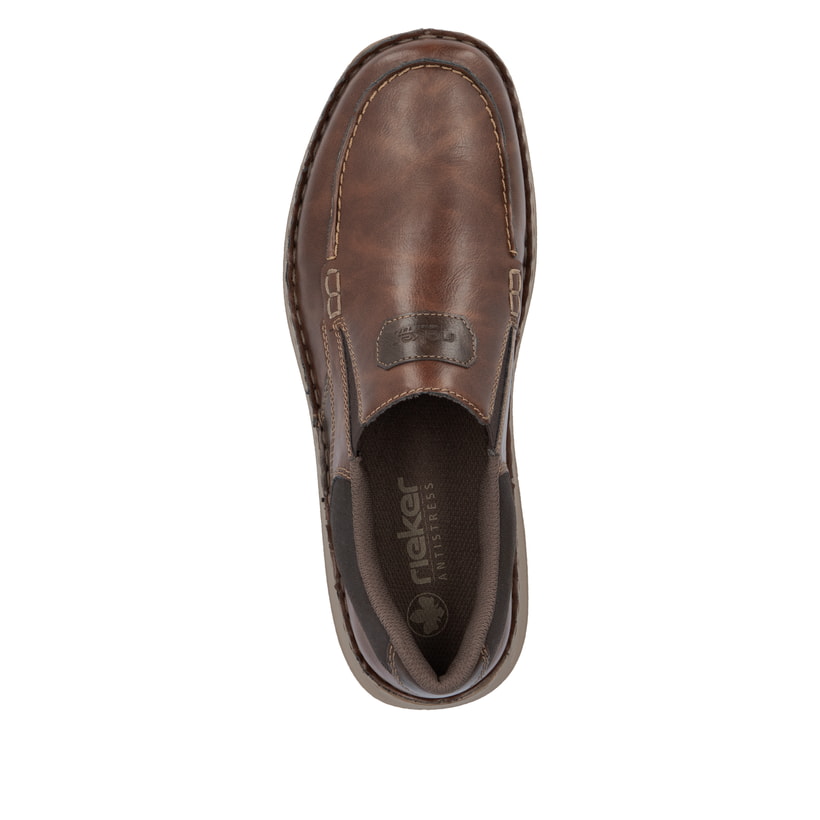 Rieker Artikelnummer 03092-24 Rieker Herren Slipper kaffeebraun Blitzverkäufe