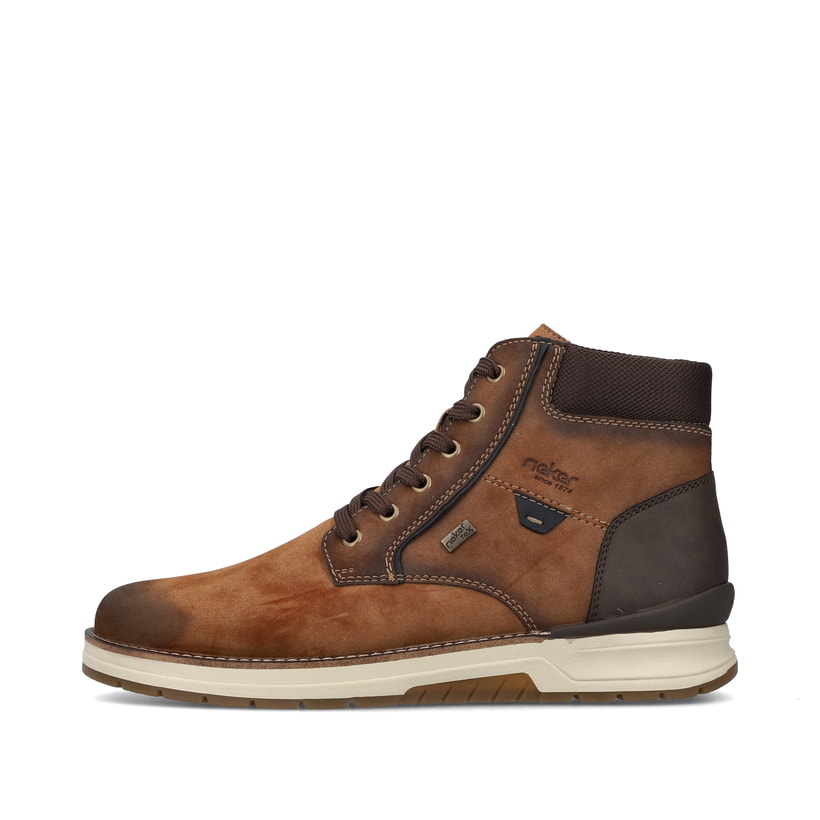 Rieker Artikelnummer 32332-24 Rieker Herren Schnürstiefel karamellbraun