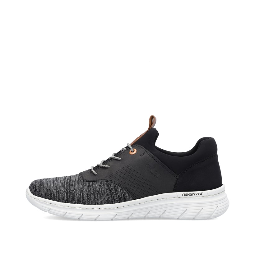 Rieker Artikelnummer 13150-00 Rieker Herren Slipper graphitschwarz
