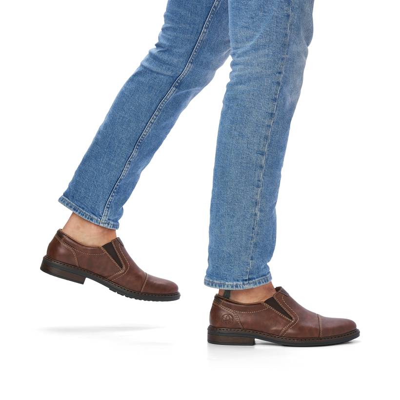 Rieker Artikelnummer 17659-24 Rieker Herren Slipper schokobraun Fabrikpreis