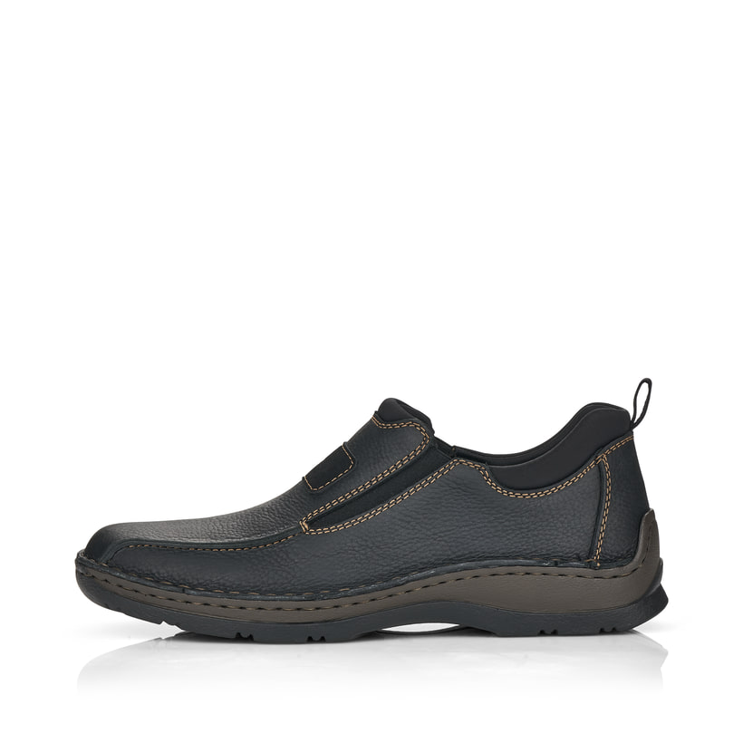 Rieker Artikelnummer 05363-00 Rieker Herren Slipper tiefschwarz