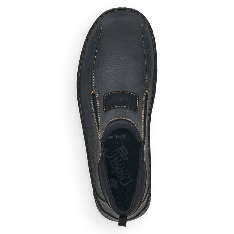 Rieker Artikelnummer 05363-00 Rieker Herren Slipper tiefschwarz Sonderangebot