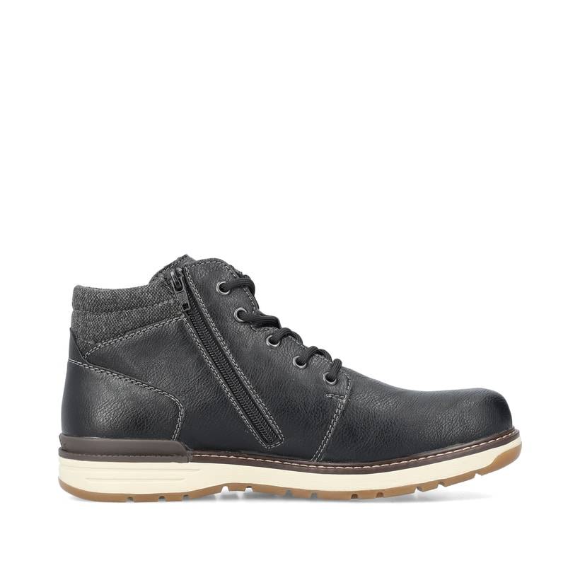 Rieker Artikelnummer 39450-00 Rieker Herren Schnürstiefel urbanschwarz Günstig kaufen