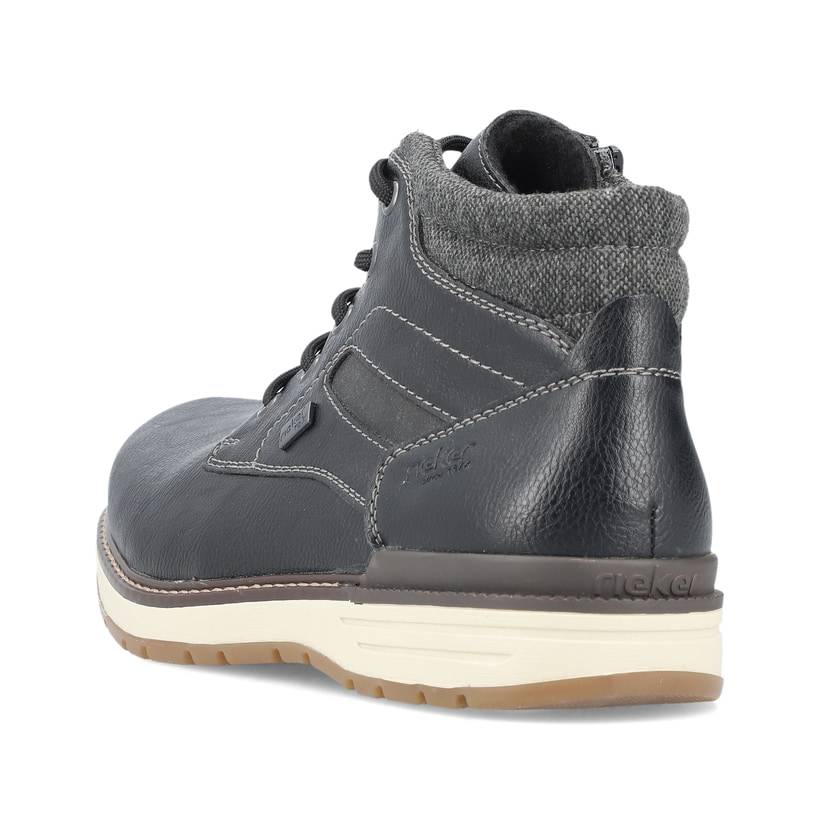 Rieker Artikelnummer 39450-00 Rieker Herren Schnürstiefel urbanschwarz Günstig kaufen