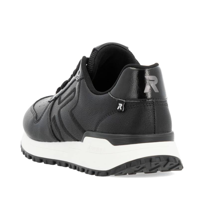 Rieker Artikelnummer W0606-00 Rieker Damen Sneaker Low mattschwarz Begrenztes Angebot