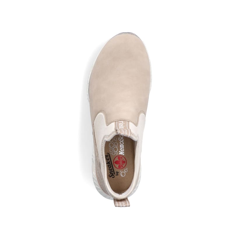 Rieker Artikelnummer M6053-62 Rieker Damen Slipper champagner Exklusivangebot