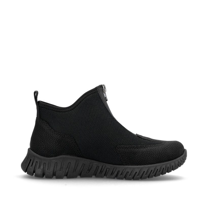 Rieker Artikelnummer M5351-00 Rieker Damen Slipper tiefschwarz Preisnachlass