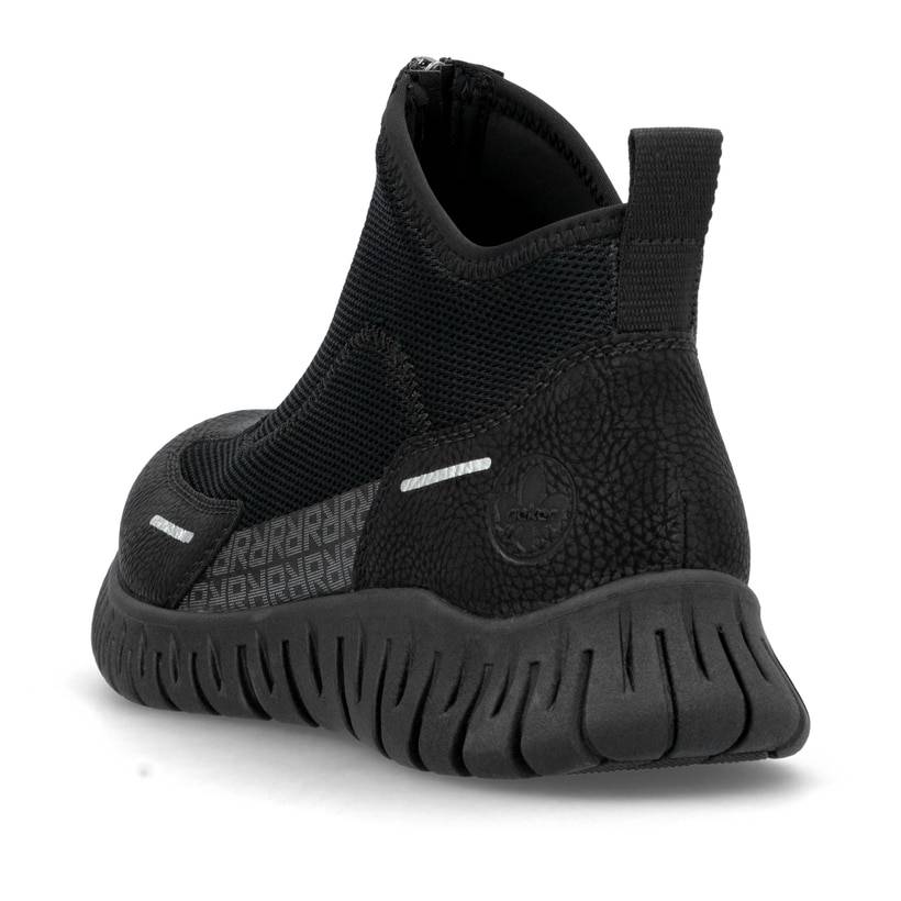Rieker Artikelnummer M5351-00 Rieker Damen Slipper tiefschwarz Preisnachlass
