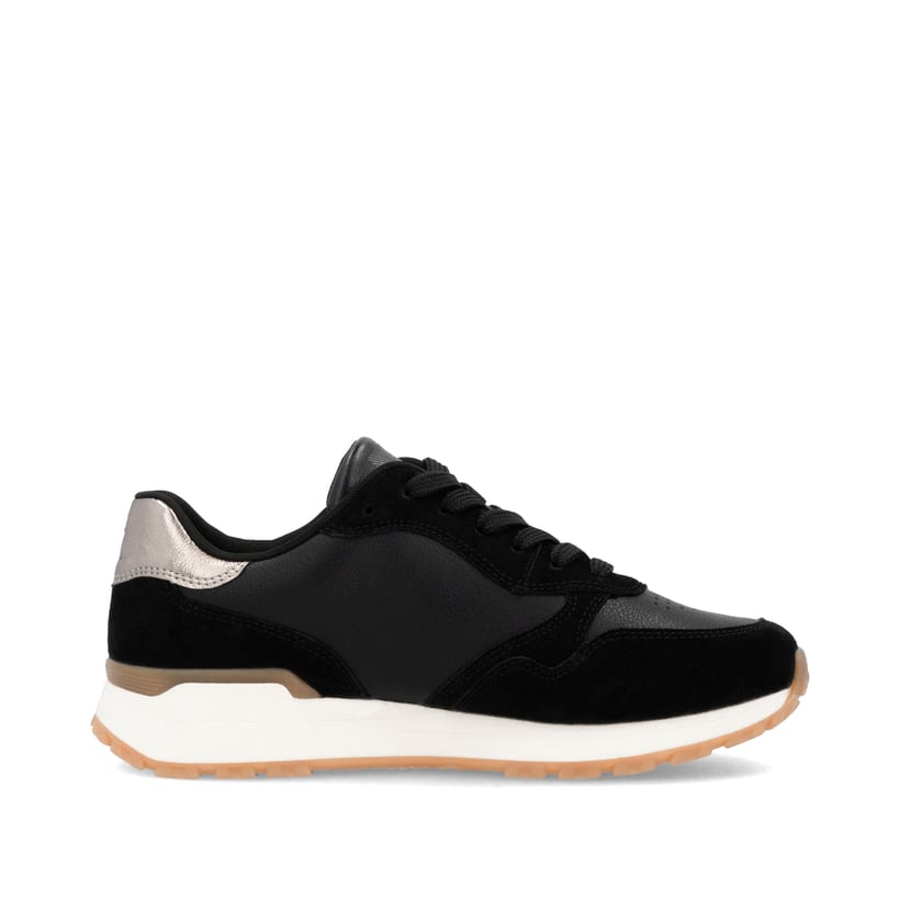 Rieker Artikelnummer W0607-00 Rieker Damen Sneaker Low urbanschwarz-cremeweiß Vatertagsangebot