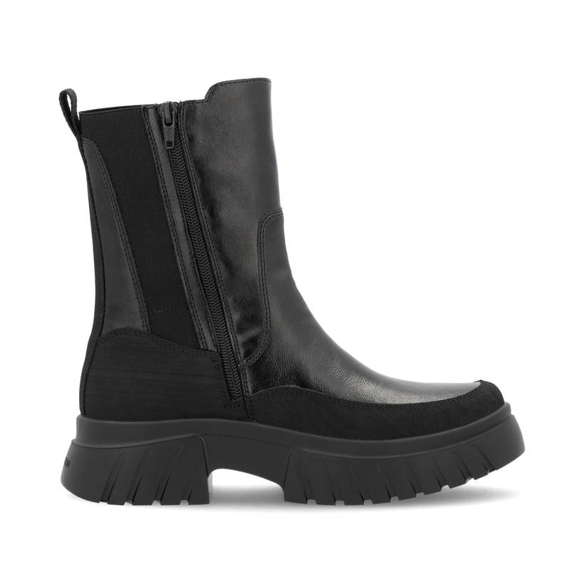 Rieker Artikelnummer W1872-01 Rieker Damen Chelsea Boots mattschwarz Valentinstagsangebot