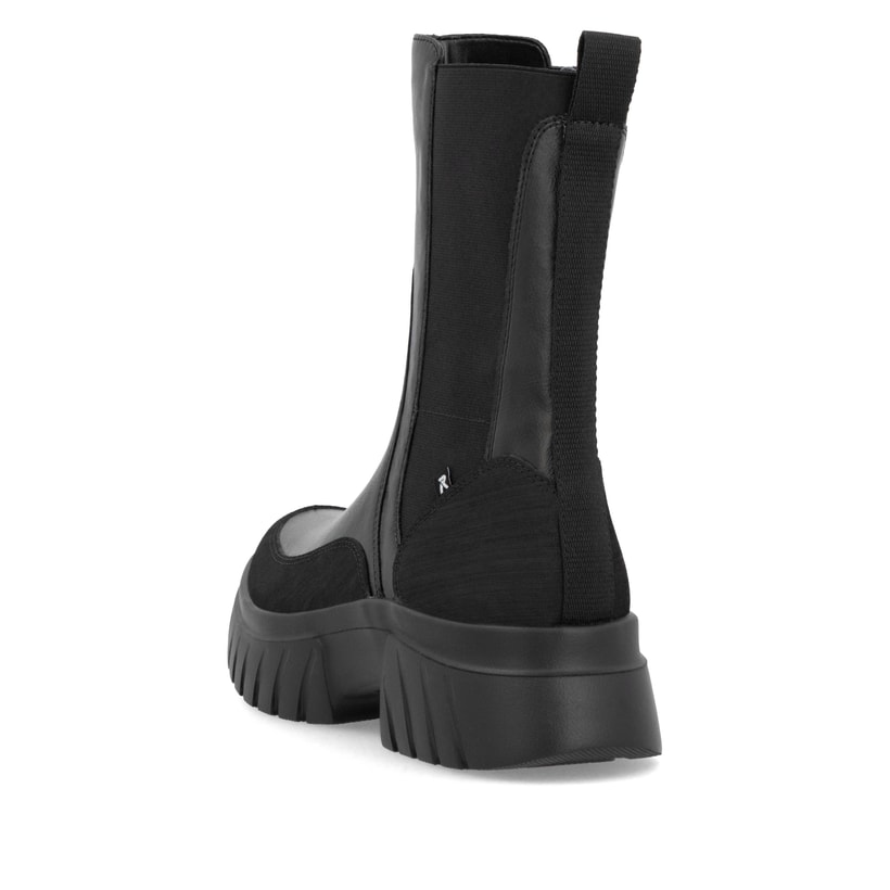 Rieker Artikelnummer W1872-01 Rieker Damen Chelsea Boots mattschwarz Valentinstagsangebot