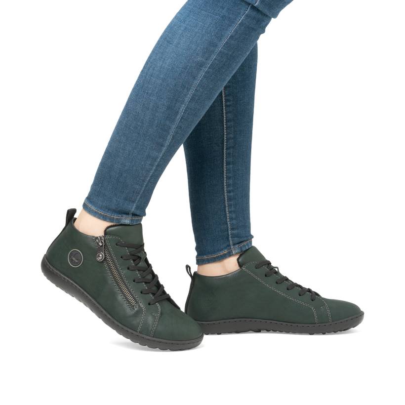 Rieker Artikelnummer 52804-54 Rieker Damen Schnürschuhe waldgrün Blitzangebot