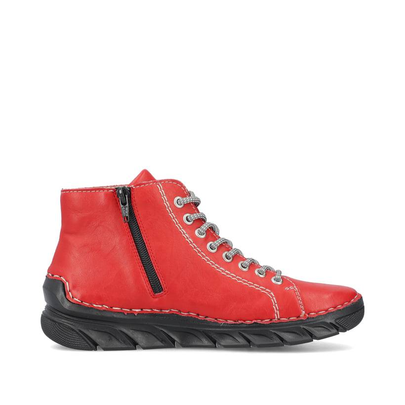 Rieker Artikelnummer 55020-33 Rieker Damen Schnürschuhe feuerrot Kauf eins, bekomm eins gratis