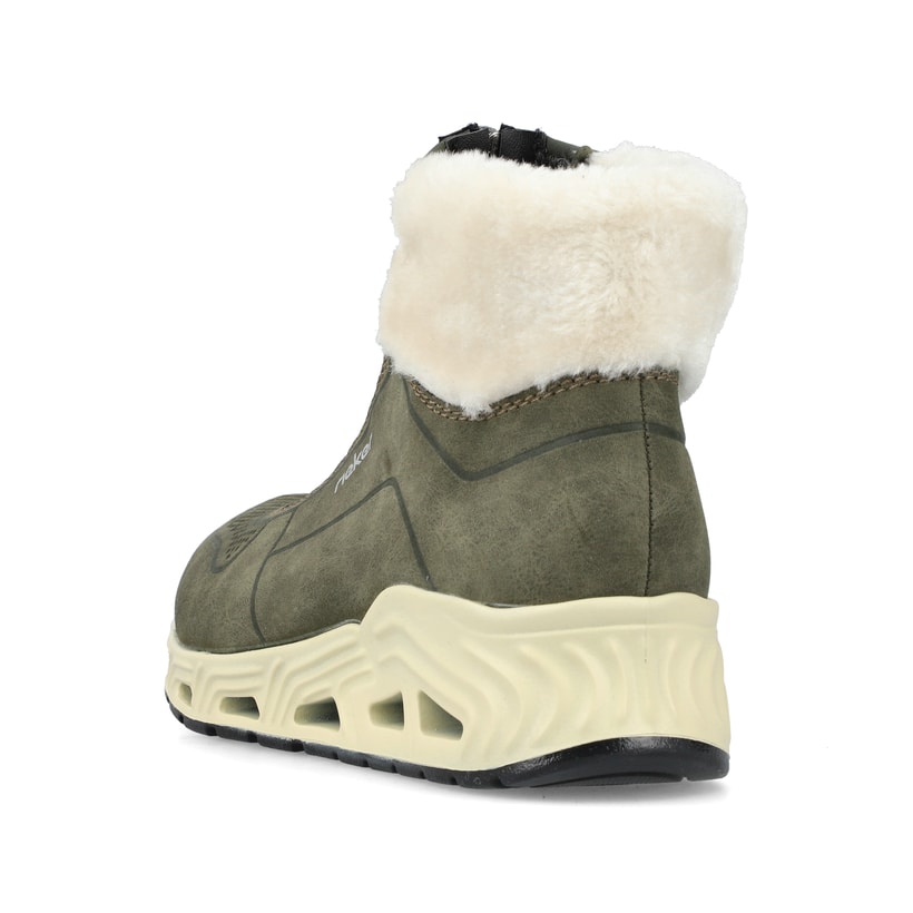 Rieker Artikelnummer N5271-52 Rieker Damen Kurzstiefel schilfgrün Tägliche Deals