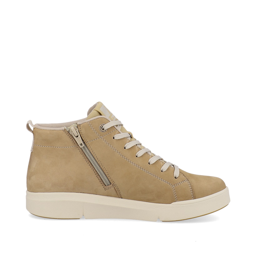 Rieker Artikelnummer 41907-20 Rieker Damen Sneaker High creme beige Sonderangebote