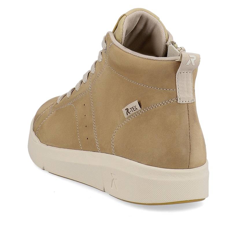 Rieker Artikelnummer 41907-20 Rieker Damen Sneaker High creme beige Sonderangebote