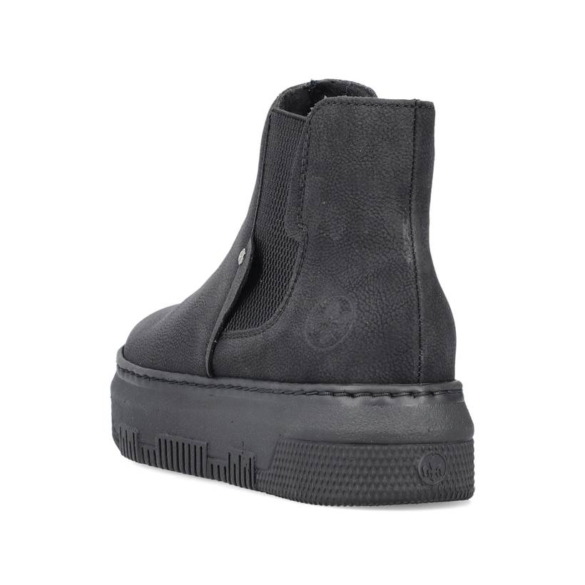 Rieker Artikelnummer M1981-00 Rieker Damen Chelsea Boots tiefschwarz VIP-Rabatte