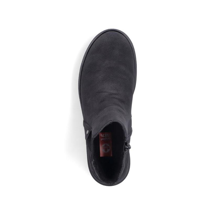 Rieker Artikelnummer M1981-00 Rieker Damen Chelsea Boots tiefschwarz VIP-Rabatte