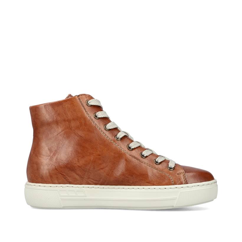 Rieker Artikelnummer L9880-24 Rieker Damen Schnürstiefel fuchsbraun Tiefpreis