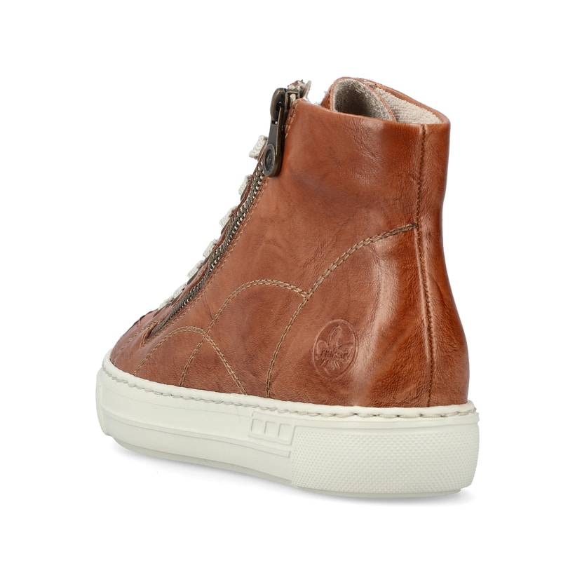 Rieker Artikelnummer L9880-24 Rieker Damen Schnürstiefel fuchsbraun Tiefpreis