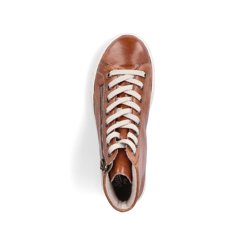 Rieker Artikelnummer L9880-24 Rieker Damen Schnürstiefel fuchsbraun Tiefpreis