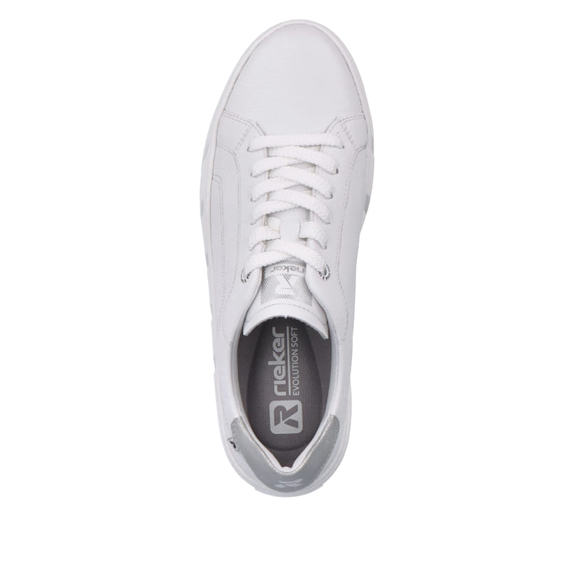 Rieker Artikelnummer W0501-80 Rieker Damen Sneaker Low crystal white Wochenangebot