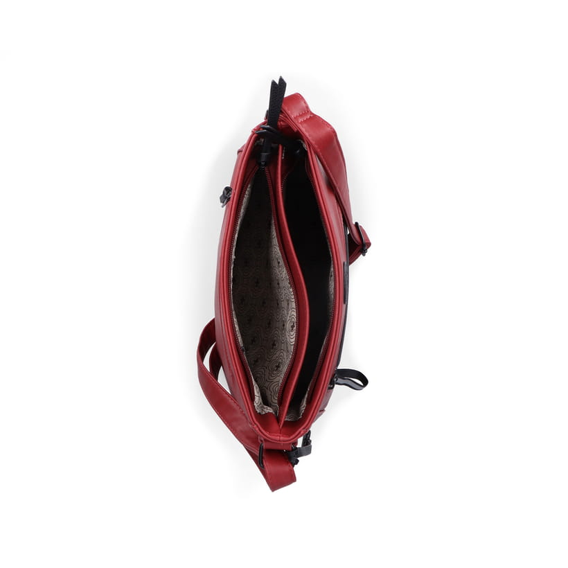 Rieker Artikelnummer H1481-33 Rieker Handtasche feuerrot-schwarz Bis zu 60% Rabatt