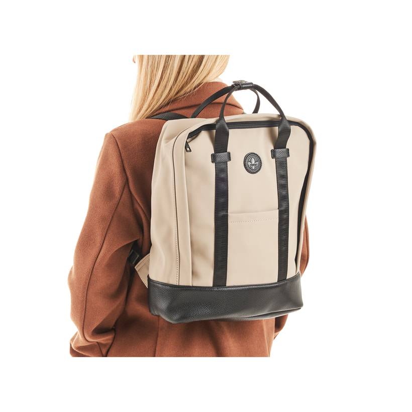 Rieker Artikelnummer H1530-62 Rieker Rucksack sandbeige-schwarz Nur für heute