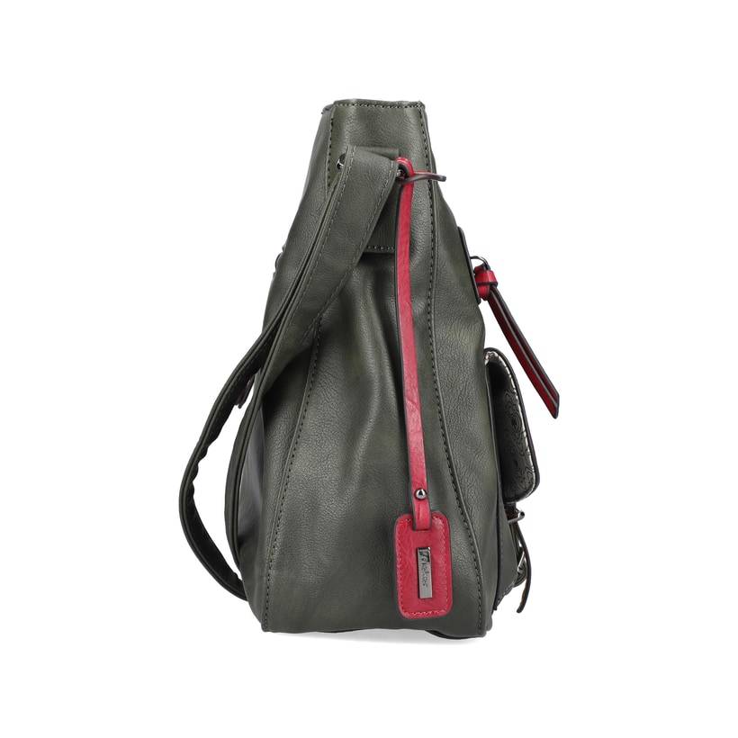 Rieker Artikelnummer H1340-56 Rieker Handtasche khaki-kirschrot Vierteljährliche Förderung
