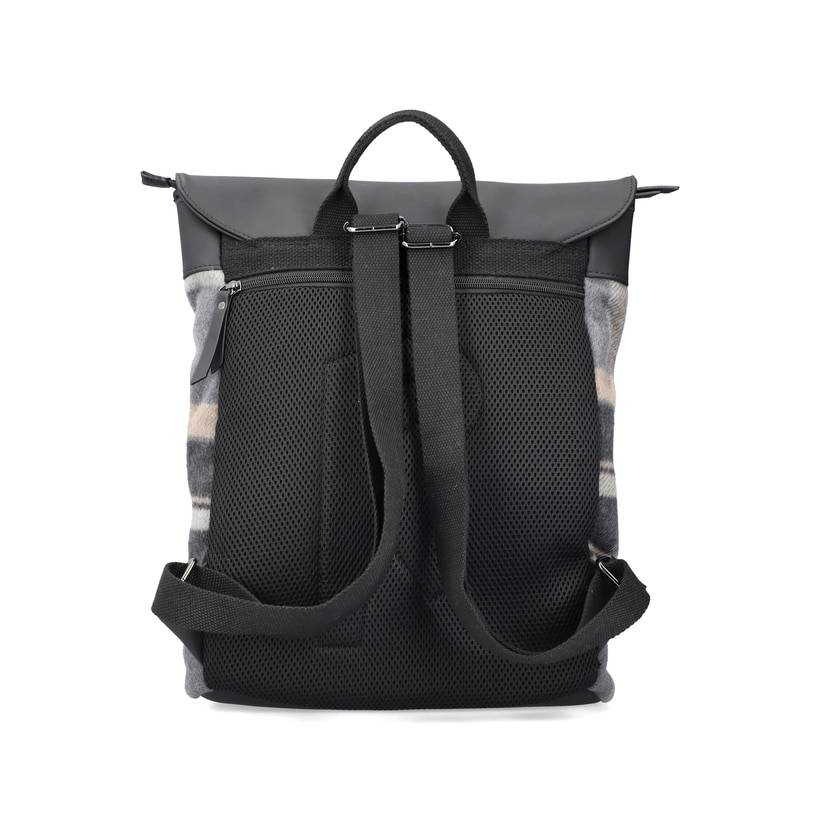 Rieker Artikelnummer H1391-93 Rieker Rucksack schwarz-hellbeige Super Rabatt