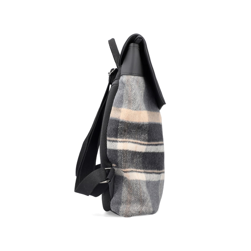 Rieker Artikelnummer H1391-93 Rieker Rucksack schwarz-hellbeige Super Rabatt