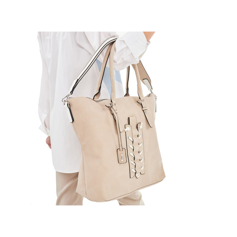 Rieker Artikelnummer H1504-60 Rieker Shopper beige Begrenzt auf 3 Tage