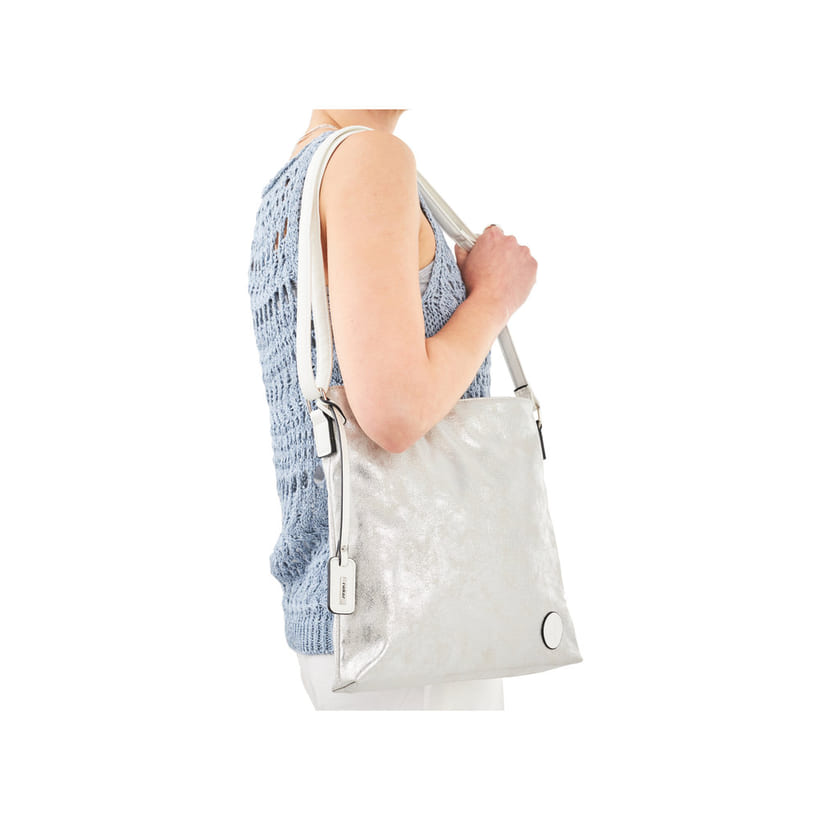 Rieker Artikelnummer H1033-40 Rieker Handtasche silbergrau Speichern exportieren