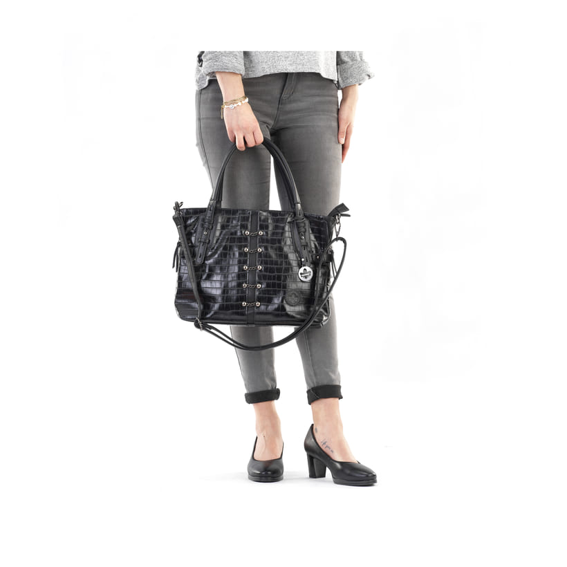 Rieker Artikelnummer H1080-00 Rieker Handtasche tiefschwarz Günstig kaufen