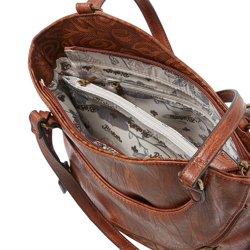 Rieker Artikelnummer H1025-22 Rieker Handtasche holzbraun Versandkostenfrei