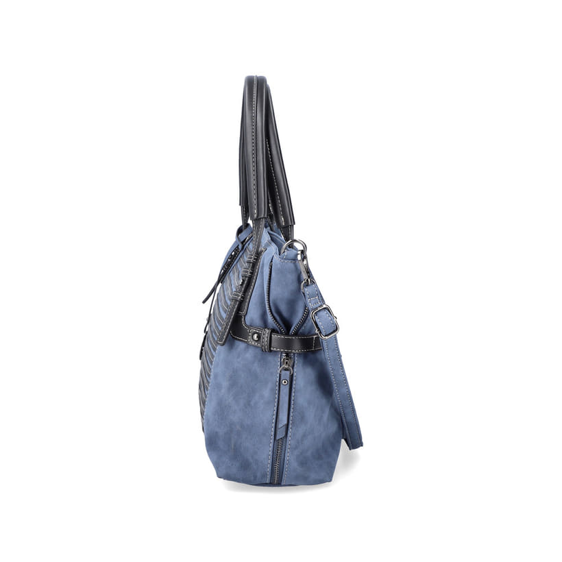 Rieker Artikelnummer H1083-12 Rieker Shopper meeresblau-schwarz Online Shopping