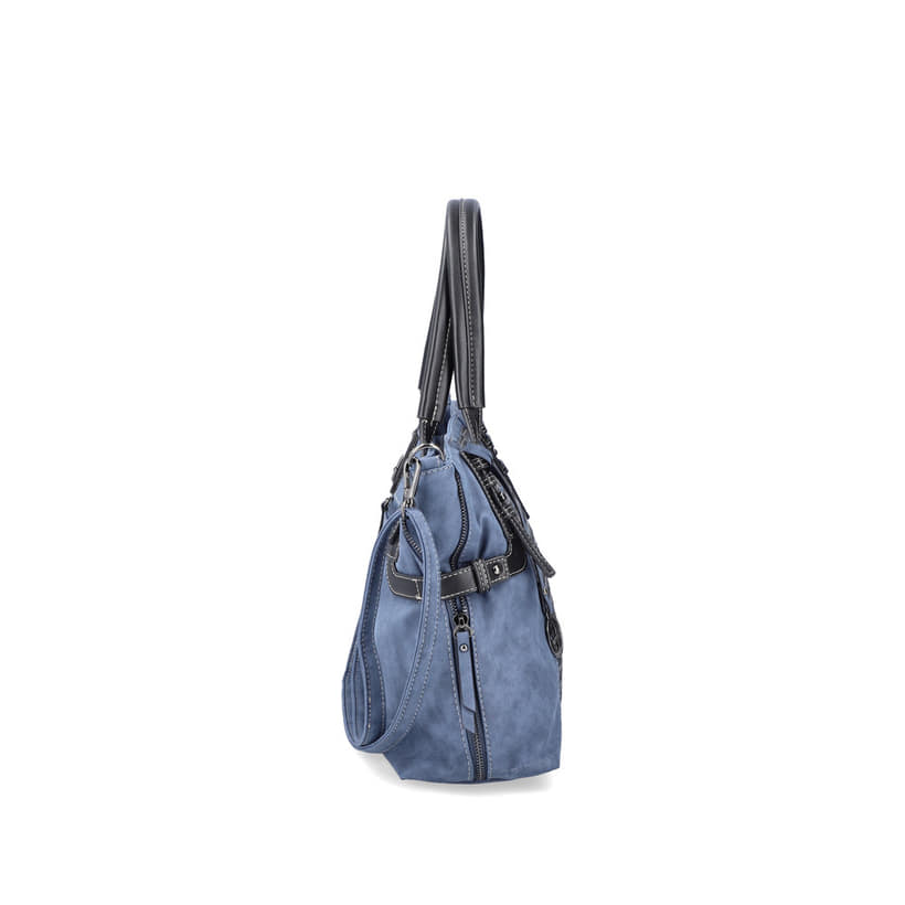 Rieker Artikelnummer H1083-12 Rieker Shopper meeresblau-schwarz Online Shopping