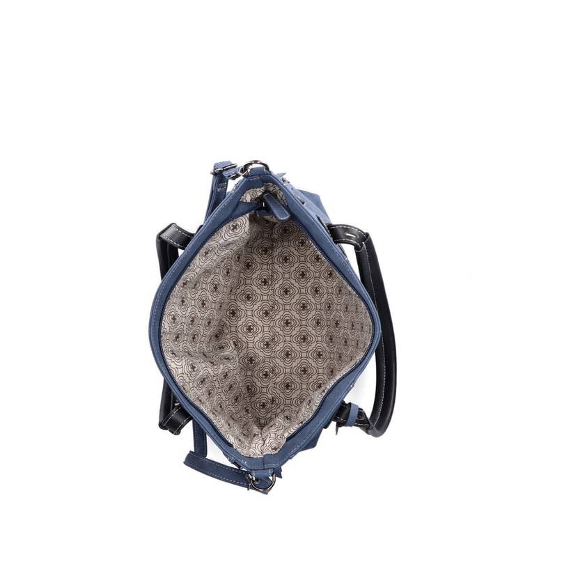 Rieker Artikelnummer H1083-12 Rieker Shopper meeresblau-schwarz Online Shopping