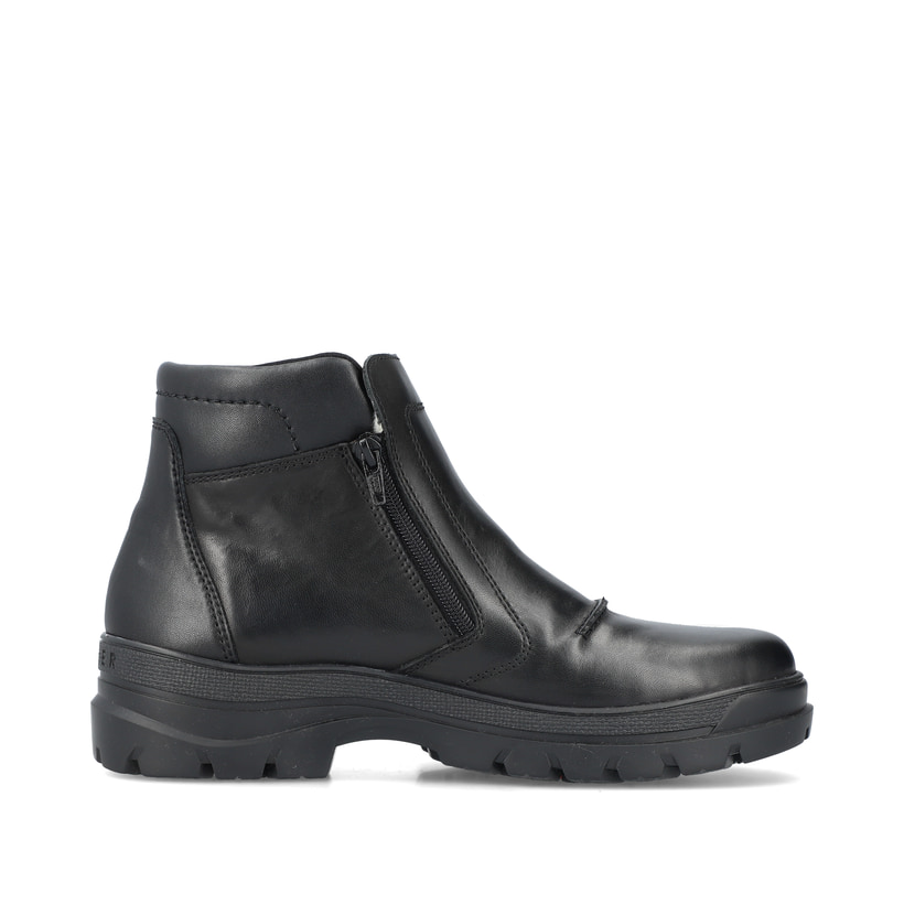 Rieker Artikelnummer F5463-00 Rieker Herren Kurzstiefel diamantschwarz Valentinstagsangebot