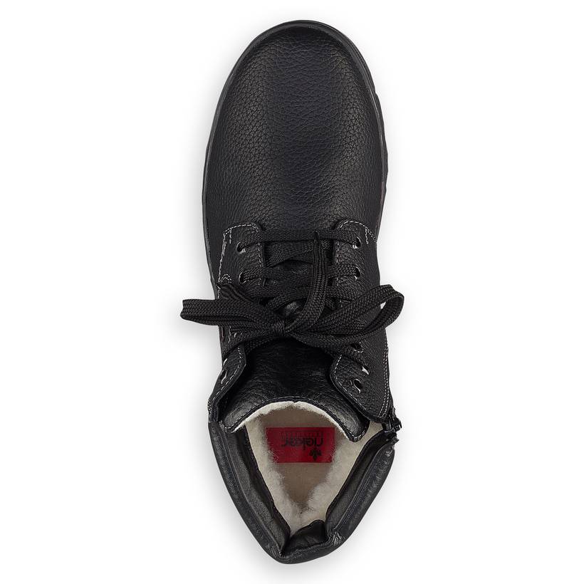Rieker Artikelnummer F5423-00 Rieker Herren Schnürstiefel tiefschwarz Jubiläumsangebot
