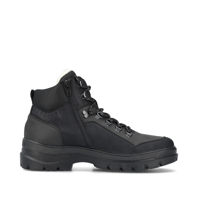 Rieker Artikelnummer F5410-00 Rieker Herren Schnürstiefel nachtschwarz Heißer Verkauf