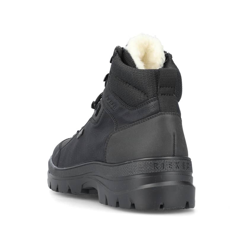 Rieker Artikelnummer F5410-00 Rieker Herren Schnürstiefel nachtschwarz Heißer Verkauf